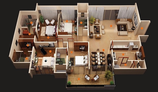 Featured Image of Brigade Gateway Neopolis Floor Plan